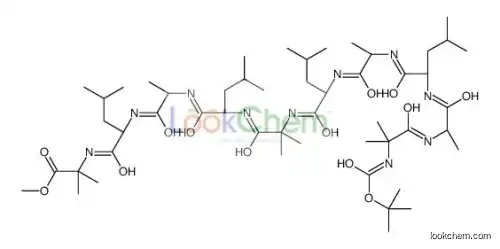 methyl 2-methyl-2-[[(2S)-4-methyl-2-[[(2S)-2-[[(2S)-4-methyl-2-[[2-methyl-2-[[(2S)-4-methyl-2-[[(2S)-2-[[(2S)-4-methyl-2-[[(2S)-