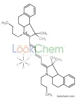 4,5:4',5'-DIBENZO-1,1'-DIBUTYL-3,3,3',3'-TETRAMETHYLINDADICARBOCYANINE HEXAFLUOROPHOSPHATE