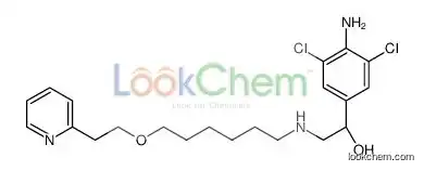(1R)-1-(4-amino-3,5-dichlorophenyl)-2-[6-(2-pyridin-2-ylethoxy)hexylamino]ethanol