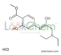 methyl 4-[[2-(diethylamino)acetyl]amino]-2-hydroxybenzoate,hydrochloride