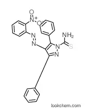4-[(2-nitrophenyl)diazenyl]-3,5-diphenylpyrazole-1-carbothioamide