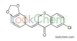 (3Z)-3-(1,3-benzodioxol-5-ylmethylidene)-6-chlorothiochromen-4-one
