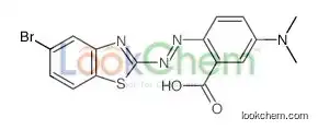 2-[(5-bromo-1,3-benzothiazol-2-yl)diazenyl]-5-(dimethylamino)benzoic acid