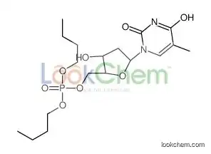dibutyl [(2R,3S,5R)-3-hydroxy-5-(5-methyl-2,4-dioxopyrimidin-1-yl)oxolan-2-yl]methyl phosphate