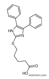 5-[(4,5-diphenyl-1H-imidazol-2-yl)sulfanyl]pentanoic acid
