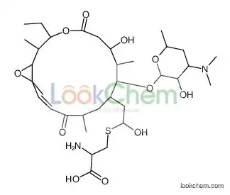 2-amino-3-[2-[(14E)-9-[4-(dimethylamino)-3-hydroxy-6-methyloxan-2-yl]oxy-3-ethyl-7-hydroxy-2,8,12,16-tetramethyl-5,13-dioxo-4,17
