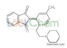 2-[4-methyl-1-(2-piperidin-1-ylethyl)pyridin-2-ylidene]indene-1,3-dione