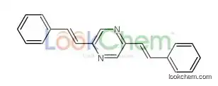 2,5-bis(2-phenylethenyl)pyrazine