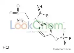 2-[2-imino-6-(trifluoromethoxy)-1,3-benzothiazol-3-yl]ethanesulfonamide,hydrochloride