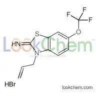 3-prop-2-enyl-6-(trifluoromethoxy)-1,3-benzothiazol-2-imine,hydrobromide