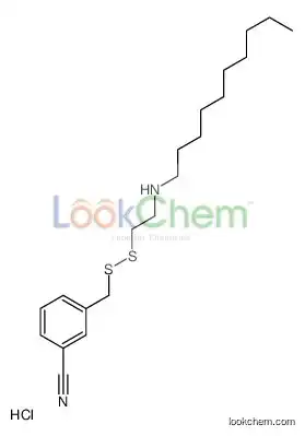 3-[[2-(decylamino)ethyldisulfanyl]methyl]benzonitrile,hydrochloride