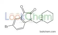5-bromo-1-(piperidin-1-ylmethyl)indole-2,3-dione