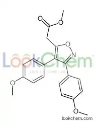 methyl 2-[3,4-bis(4-methoxyphenyl)-1,2-oxazol-5-yl]acetate