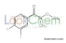 3,4-DIFLUORO-N-METHOXY-N-METHYLBENZAMIDE