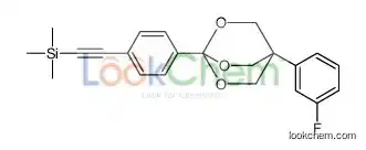 2-[4-[1-(3-fluorophenyl)-3,5,8-trioxabicyclo[2.2.2]octan-4-yl]phenyl]ethynyl-trimethylsilane