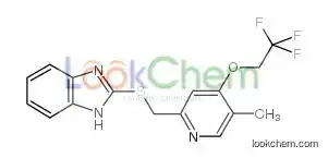 2-[5-METHYL-4-((2,2,2-TRIFLUORETHOXY)-2-PYRIDINYL)-METHYLTHIO]-BENZIMIDAZOLE