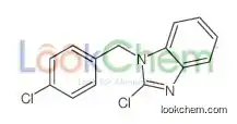 2-chloro-1-[(4-chlorophenyl)methyl]benzimidazole
