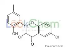 3,6-dichloro-2-(2-hydroxy-5-methylphenyl)chromen-4-one