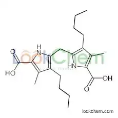 4-butyl-5-[(3-butyl-5-carboxy-4-methyl-1H-pyrrol-2-yl)methyl]-3-methyl-1H-pyrrole-2-carboxylic acid