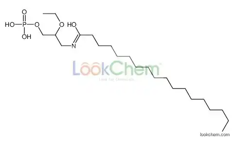 [2-ethoxy-3-(octadecanoylamino)propyl] dihydrogen phosphate