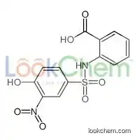 2-[(4-hydroxy-3-nitrophenyl)sulfonylamino]benzoic acid