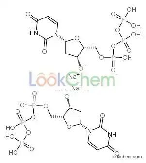 disodium,[[(2R,3S,5R)-5-(2,4-dioxopyrimidin-1-yl)-3-hydroxyoxolan-2-yl]methoxy-hydroxyphosphoryl] phosphono hydrogen phosphate