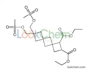 diethyl 8,8-bis(methylsulfonyloxymethyl)dispiro[3.1.36.14]decane-2,3-dicarboxylate