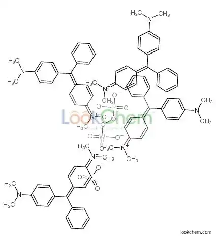 [4-[[4-(dimethylamino)phenyl]-phenylmethylidene]cyclohexa-2,5-dien-1-ylidene]-dimethylazanium,hydroxy(dioxo)tungsten,hydroxy hyd