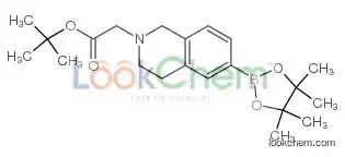 tert-butyl 2-[6-(4,4,5,5-tetramethyl-1,3,2-dioxaborolan-2-yl)-3,4-dihydro-1H-isoquinolin-2-yl]acetate