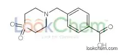 4-[(1,1-Dioxo-1lambda~6~,4-thiazinan-4-yl)-methyl]benzenecarboxylic acid