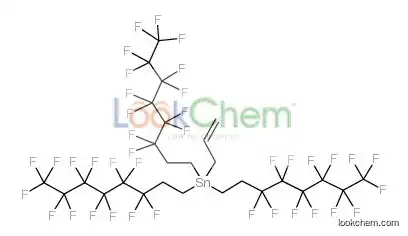 prop-2-enyl-tris(3,3,4,4,5,5,6,6,7,7,8,8,8-tridecafluorooctyl)stannane