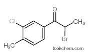 2-BROMO-1-(3-CHLORO-4-METHYLPHENYL)PROPAN-1-ONE