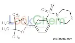 4-[3-(4,4,5,5-tetramethyl-1,3,2-dioxaborolan-2-yl)phenyl]sulfonylthiomorpholine