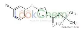 tert-butyl 3-(3-bromophenyl)sulfanylazetidine-1-carboxylate