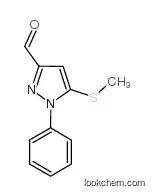 5-methylsulfanyl-1-phenylpyrazole-3-carbaldehyde