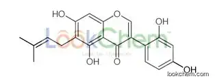 3-(2,4-dihydroxyphenyl)-5,7-dihydroxy-6-(3-methylbut-2-enyl)chromen-4-one