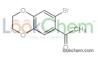 1-(6-bromo-2,3-dihydro-1,4-benzodioxin-7-yl)ethanone