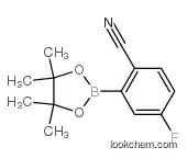 4-fluoro-2-(4,4,5,5-tetramethyl-1,3,2-dioxaborolan-2-yl)benzonitrile