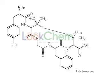 (4R,7S,13S)-13-[[(2S)-2-amino-3-(4-hydroxyphenyl)propanoyl]amino]-7-benzyl-3,3,14,14-tetramethyl-6,9,12-trioxo-1,2-dithia-5,8,11
