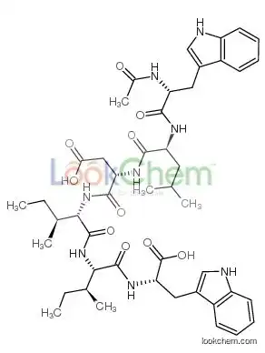 (3S)-3-[[(2S)-2-[[(2R)-2-acetamido-3-(1H-indol-3-yl)propanoyl]amino]-4-methylpentanoyl]amino]-4-[[(2S,3S)-1-[[(2S,3S)-1-[[(1S)-1