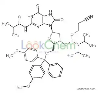 5'-O-(4,4'-DIMETHOXYTRITYL)-N2-ISOBUTYRYL-8-OXO-2'-DEOXYGUANOSINE, 3'-[(2-CYANOETHYL)-(N,N-DIISOPROPYL)]PHOSPHORAMIDITE