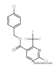 2-chloro-4-[(4-chlorophenyl)methyl]-6-(trifluoromethyl)pyrimidine-5-carboxylate