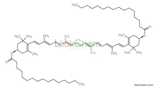 [(1R)-4-[(1E,3E,5E,7E,9E,11E,13E,15E,17E)-18-[(4R)-4-hexadecanoyloxy-2,6,6-trimethylcyclohexen-1-yl]-3,7,12,16-tetramethyloctade