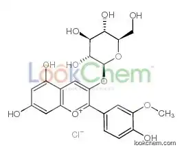 (2S,3R,4S,5S,6R)-2-[5,7-dihydroxy-2-(4-hydroxy-3-methoxyphenyl)chromenylium-3-yl]oxy-6-(hydroxymethyl)oxane-3,4,5-triol,chloride