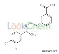 3-[[1-(3,4-dichlorophenyl)ethylideneamino]oxymethyl]benzoic acid