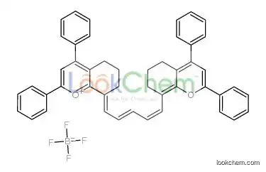 8-(5-(6,7-DIHYDRO-2,4-DIPHENYL-5H-1-BENZOPYRAN-8-YL)-2,4-PENTADIENYLIDENE)-5,6,7,8-TETRAHYDRO- 2,4-DIPHENYL-1-BENZOPYRYLIUM TETR