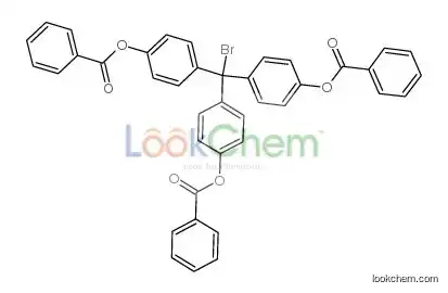 [4-[bis(4-benzoyloxyphenyl)-bromomethyl]phenyl] benzoate