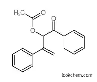 (1-oxo-1,3-diphenylbut-3-en-2-yl) acetate
