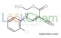 ethyl (Z)-3-(2-chloroanilino)-2-cyanoprop-2-enoate