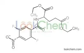 diethyl 2-[(2,5-difluoro-4-nitrobenzoyl)amino]pentanedioate